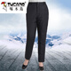 Woodpecker (TUCANO) down pants for women, high-waisted and thickened outer wear, new style for middle-aged and elderly mothers, winter high-waisted and deep-grade cold-proof warm pants for the elderly, official flagship black, high-waisted and thickened, warm XL recommended 128-145Jin Jin equals 0.5kg