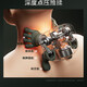 Master's hand, shoulder and neck massager simulates human hand massage shawl, back trapezius muscle and cervical vertebra massager for kneading New Year's gifts, practical artifact for parents and boyfriends, customized bionic hand + dual-zone red light hot compress + ultra-light weight