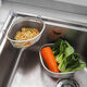 Fantasy sink garbage drain basket triangle filter kitchen sink rack sink leftovers leaking basket large 2-piece set standing type hanging type