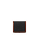 MULBERRY Gift/Roxanne Multi-Card Slot Wallet Card Holder Black and Cognac Brown