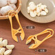 Taicai Garlic Peeler for Home Manual Garlic Peeling and Cutting Garlic Peeling and Stem Removal New Garlic Peeler Double Head/Second Peeling Garlic