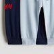 H&M 2026 Spring New Children's Clothing Baby Boy 2-piece Jogging Pants 0594177 Navy Blue/Light Blue 80 80/47 (9-12M)