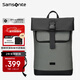 Samsonite backpack computer bag 14-inch men's and women's backpack school bag large capacity flip simple travel bag high school college students