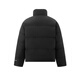 GROUND ZERO Autumn and Winter Couple Model 90 White Duck Down Stand Collar Thickened Warm Down Jacket Black S