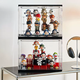Yusenyi RMAX blind box storage display acrylic transparent bubble Matt doll display box labubu figure dust-proof cabinet Roman column large transparent figure box 1 free 10 building blocks