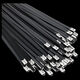 Stainless steel tie German 304 spray-painted stainless steel tensioner high strength anti-aging new self-locking metal resistant 4.6*400mm (100 strands 1 pack) 304 material