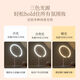 LED makeup mirror with light folding dresser smart high definition portable student dormitory desktop mirror light luxury fill light pearl 4k high definition standard model