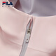 FILA children's clothing jacket 2026 spring new style girls' outdoor sports hooded top for middle and large children red pink-PK 130