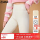 ASK JUNIOR children's clothing children's pants girls winter clothing plus velvet warm shark pants sherpa high elastic leggings off-white 140