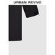 UR2026 Spring New Men's Trendy Outdoor Hooded Drawstring Super Loose Windbreaker UUV160010 Black S