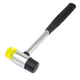 Genuine steel pipe handle installation hammer, steel pipe handle rubber hammer, rubber hammer, small leather hammer, rubber installation hammer, rubber hammer, 30mm steel pipe handle installation hammer