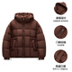 Yalu High Filled Down 242g 2025 Short Puff Down Jacket Autumn and Winter Couple High Puff Profile Warm Daily Jacket Light Gray S Recommended 80-100Jin Jin is equal to 0.5 kg