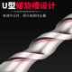 
GJXBP concrete electric hammer drill hole through wall drill bit groove impact round handle SDS square handle drill bit WU388 hexagonal handle 172 round handle 6210mm wicks original