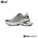 Ocai X-Runner strappy gray flying saucer 2.0 thick sole heightening dad shoes mist gray 35