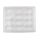 Tuojin imported high-quality dumpling box from Germany, disposable quick-frozen dumpling take-out packaging box, special compartment for freezing box, 20-grid transparent + ultra-transparent anti-fog cover, 10 sets