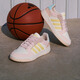Adidas ENTRAP American campus style sports youthful retro basketball style sneakers for men and women Adidas milky white/orange pink/lotus root pink/blue green/yellow 37