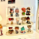 Yusenyi Pop Mart display box Ono Little Prince series blind box storage display stand popmart figure dust box Blind box display stand x single layer 2 pieces Blind box display stand x single layer 2 pieces