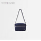 Tommy Hilfiger gift 26 spring and summer new men's classic metal label casual commuting shoulder crossbody camera bag navy DW6 OS