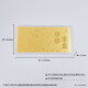 Lao Fengxiang investment gold gold bars auspicious words gold banknotes pure gold financial management ornaments gold bar collection gifts for friends birthday gifts step by step gold about 1g