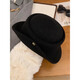 Zhunwu Qianjin top hat women's hat autumn and winter 2026 new woolen fisherman hat felt hat basin hat winter hat Hepburn style elegant French Qianjin style curled black top hat