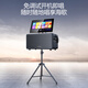 SANSUI home KTV audio set new karaoke all-in-one machine outdoor portable karaoke player subwoofer square dance with display screen high-power home wireless Bluetooth speaker 2026 new flagship SK105 + bracket shocking subwoofer luxury configuration