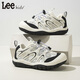 LEE KIDS children's sports shoes for men, women and middle-aged children running shoes 26 spring new running shoes non-slip wear-resistant running shoes casual shoes beige 26 inner length 16.9cm suitable for feet 15.9-16.4cm long