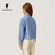 POLOWALK children's clothing girls' long-sleeved shirt 2026 new girls' long-sleeved shirt blue 130 cm