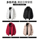 CHOCOOLATE it trendy brand textured lapel jacket men's spring retro pleated loose casual jacket red 4XL recommended 180Jin Jin equals 0.5kg -195Jin Jin equals 0.5kg