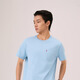 Levi's Levi's 26th Spring and Summer New Men's American Retro Casual Cotton Knitted Pocket Short-Sleeved T-shirt Light Blue M
