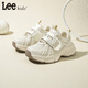 Lee Children's Shoes Spring New Children's Mesh Daddy Shoes Girls' Thick-soled Running Shoes for Boys and Girls Beige 26 Recommended Foot Length 157mm