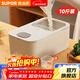 SUPOR rice bucket household insect-proof and moisture-proof sealed flour storage tank storage rice storage box rice tank 10Jin Jin is equal to 0.5 kg, insect-proof and moisture-proof