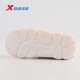 Xtep children's casual shoes for girls 2026 spring new fashion flash shoes sneakers 674114323009 fish belly white/transcendence red New Year's color matching 27