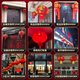 Xushansi red lanterns at the gate, a pair of Year of the Horse 2026 new Chinese New Year outdoor housewarming decoration balcony to celebrate the festival 120 + plug-in 2-meter LED lights (buy one get one free)