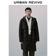 UR2026 Spring New Men's Trendy Outdoor Hooded Drawstring Super Loose Windbreaker UUV160010 Black S