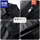 ROMON Leather Men's 2025 Spring and Autumn New Jacket Middle-aged Dad Lapel Haining Sheepskin Business Jacket Black L