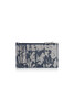 Alexander McQueen 24FW Printed Zipper Card Holder Men Picture Color 7794811AATC One Size New