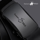 EMRENEWPOLO Paul belt men's genuine leather inner wear automatic buckle Valentine's Day pure belt casual business youth belt hot sale - black - gift box 115cm weight 140 - 160 Jin Jin equals 0.5 kg