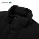 LACOSTE French crocodile men's 25 autumn and winter new warm thick cotton jacket | BH5142 031/black M /L 52