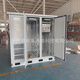 Yingtang outdoor fiberglass double warehouse and three warehouse cabinet outdoor integrated communication distribution cabinet 5G tower communication simple machine room 2150*1350*2270 (three warehouse)