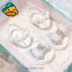 G.duck Little Yellow Duck Girls Sandals New Children's Princess Sandals Soft Soled Shoes 4-12 Years Old Little Girls Bow Tie Primary School Students Pink 2719 26 Inner Length 16.5cm