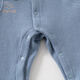 Banxidi baby clothes, spring clothes, infant jumpsuits, boys' men's romper, fake two-piece overalls, going out, blue 80cm