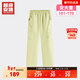 Super Anta children's sports pants for girls spring outdoor camping hiking casual long pants for older children 362616706U Apple Green-2 140