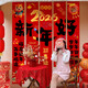 Xushansi 2026 Happy New Year of the Horse Atmosphere Layout Banner Hanging Cloth Spring Festival Flavor Living Room Shop Scene Decoration Hanging Cloth + Box Combination 14 Free Full Set of Accessories