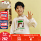 FILA children's wear pullover sweatshirt 2025 autumn boys and girls medium and large children long-sleeved spring and autumn clothing