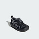 Adidas baby pontoon ALTAVENTURE 3 casual toe-toe sandals Adidas light sports black/light gray 20