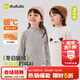 Dudujia two-piece baby half turtleneck T-shirt autumn bottoming children's autumn and winter long-sleeved boys' casual tops off-white 110