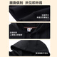 Fat brother plus size men's men's letter embossed zipper sweatshirt plus fat plus size fat casual top fat man spring and autumn jacket black 4XL (210-250Jin Jin is equal to 0.5 kg)