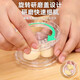 Fantasy household plastic twisting garlic box garlic stirrer garlic press garlic masher garlic masher creative kitchen gadgets 1 pack round garlic stirrer gear design