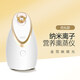 Vaporizador facial de arroz dorado nano spray térmico fumigación de ojos y nariz hogar pequeño vapor facial pulverizador hidratante instrumento de belleza para abrir poros máquina de vapor máscara humidificador asociado KD2300 instrumento de fumigación versión optimizada