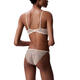 Calvin Klein women's bra push-up seamless lace thin daily sleep underwear sexy half-cover bra Cedar One Size | 32